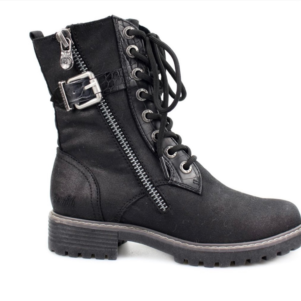 Blowfish Malibu Black Boots Vegan